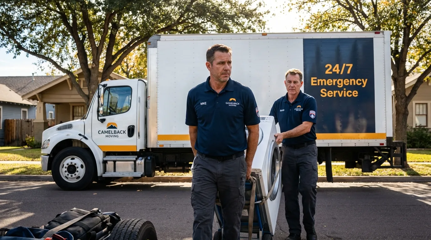 CamelBack Moving crew loading furniture in Labadieville, LA