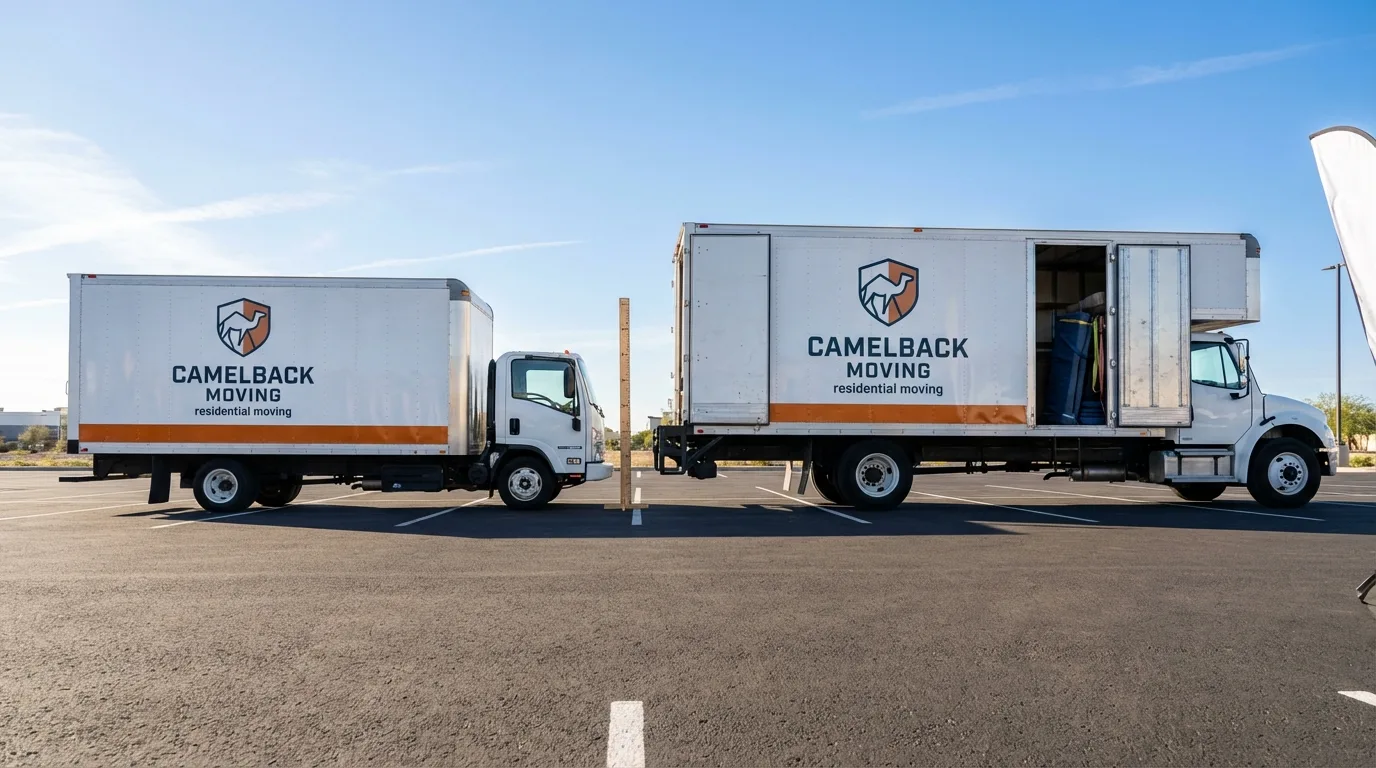 Moving truck size capacity guide in Labadieville